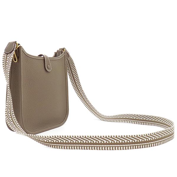 2023年製　HERMES エブリンTPM ショルダー ベージュ系グレージュ HERMES（エルメス） ショルダーバッグ エヴリンTPM アマゾン ジグザグ