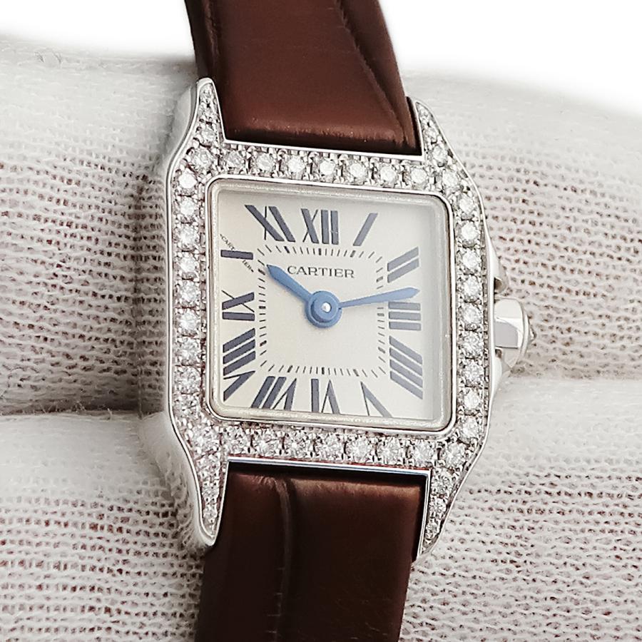 SANTOS DE CARTIER 【3年保証】 カルティエ サントス ドゥモワゼル