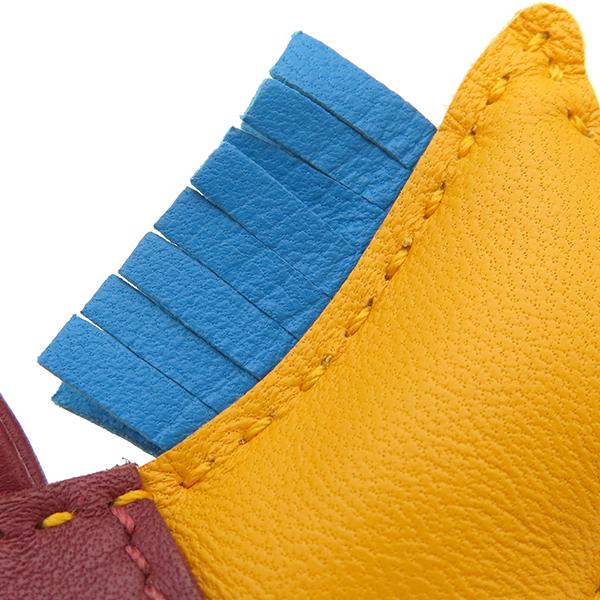 HERMES（エルメス） バッグチャーム ロデオPM マルチカラー 黄色 青 赤