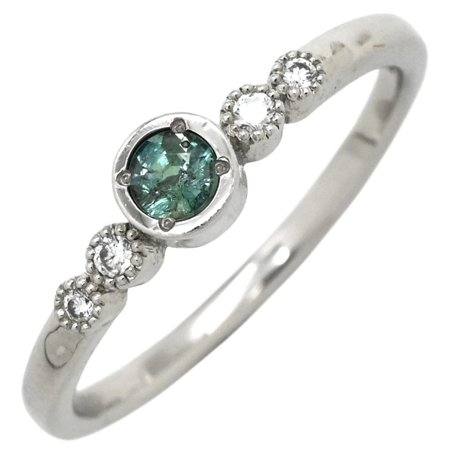 アレキサンドライトリング9号 新品】極上カラーチェンジ 4mm 天然