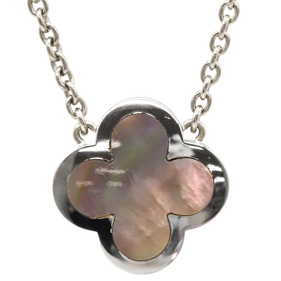 アルハンブラ ヴァンクリーフアーペル ネックレス ピュア ブラック