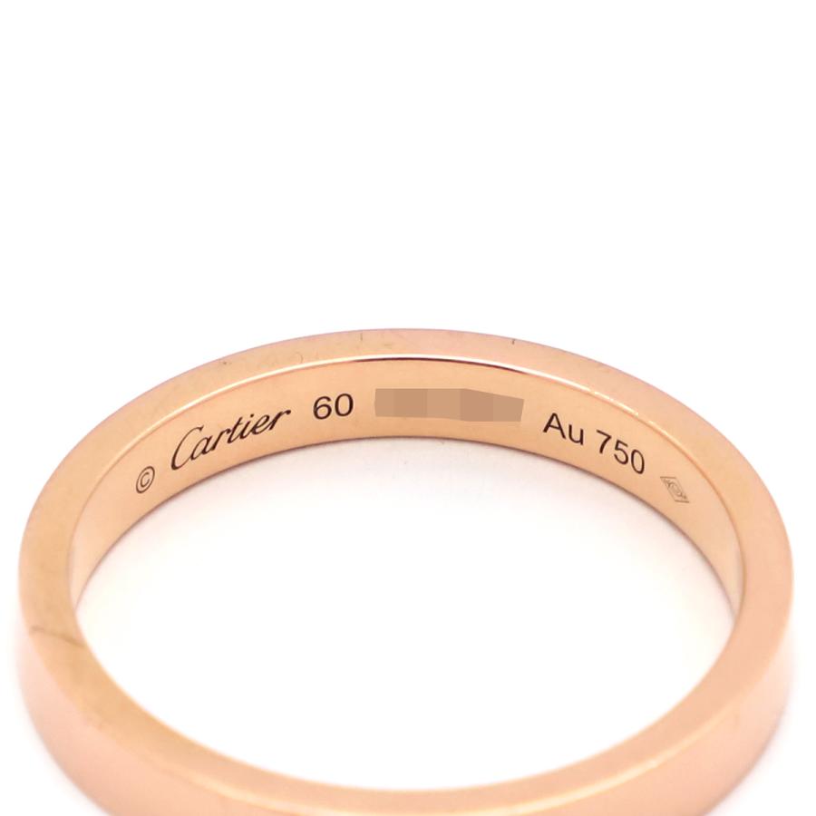 Cartier（カルティエ） リング 指輪 C ドゥ K18PG ゴールド #60(JP19