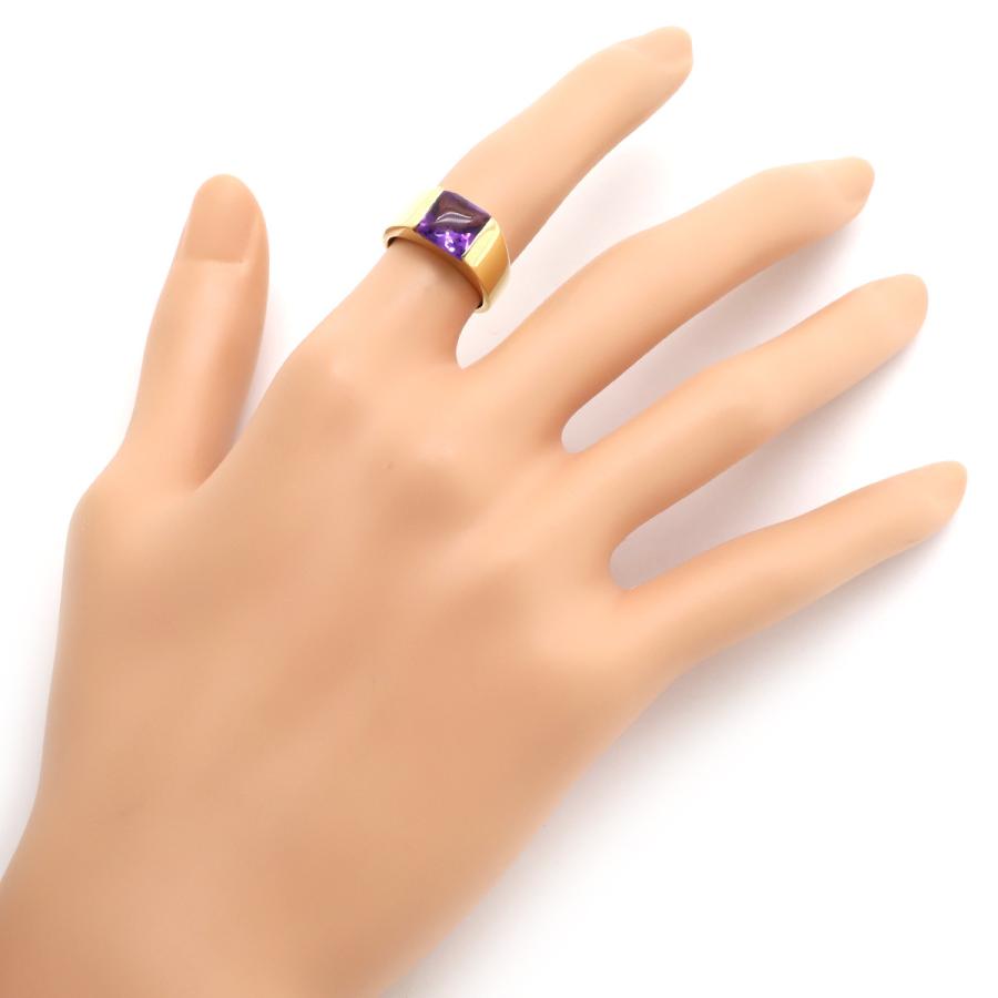 TANK（Cartier） カルティエ リング 指輪 タンクリング K18YG