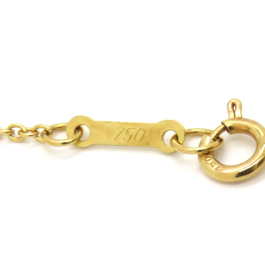 TIFFANY&Co.（ティファニー） ネックレス ダブル ティアドロップ K18YG