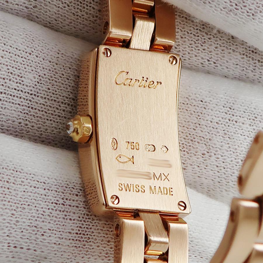 CARTIER カルティエ WG40023J バレリーナ ダイヤモンド 腕時計 K18PG K18PG ダイヤモンド レディース [中古] Cartier（カルティエ） WG40023J バレリーナ ダイヤモンド 腕時計 K18