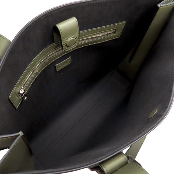 LOEWE（ロエベ） トートバッグ バックル ホリゾンタル トート カーキ 