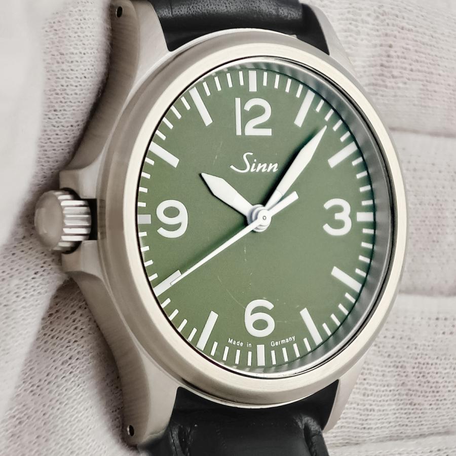 Sinn（ジン） 【3年保証】 556 オリーブグリーン 556.GREEN ラウンド