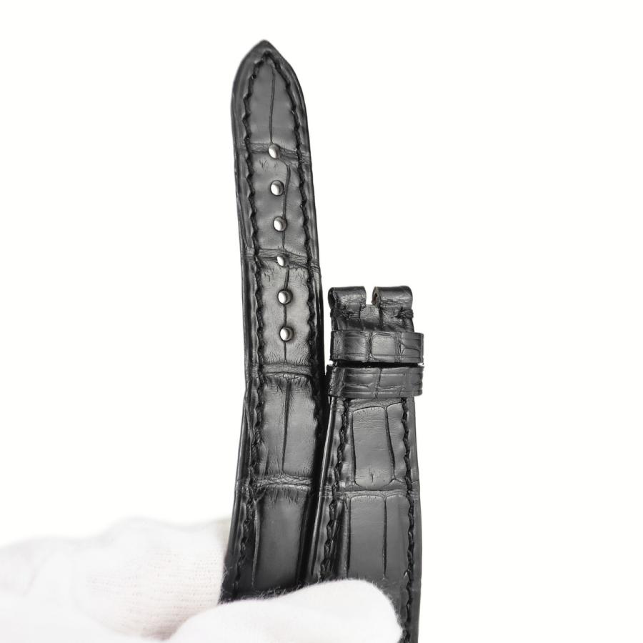 【新品】ブルガリ　アショーマ純正クロコ替ベルト BVLGARI（ブルガリ） 純正 AA39 アショーマ用 クロコバンド 新品同様