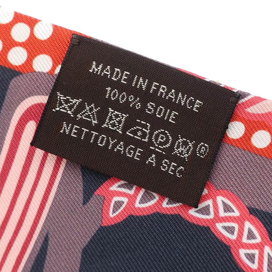 HERMES エルメス スカーフ ツイリー シルク マルチカラー 【FANTAISIE  