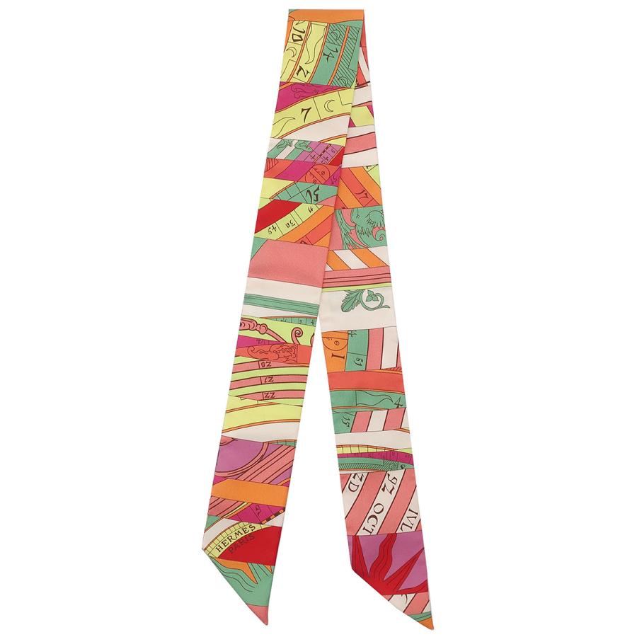 HERMES（エルメス） スカーフ ツイリー シルク マルチカラー