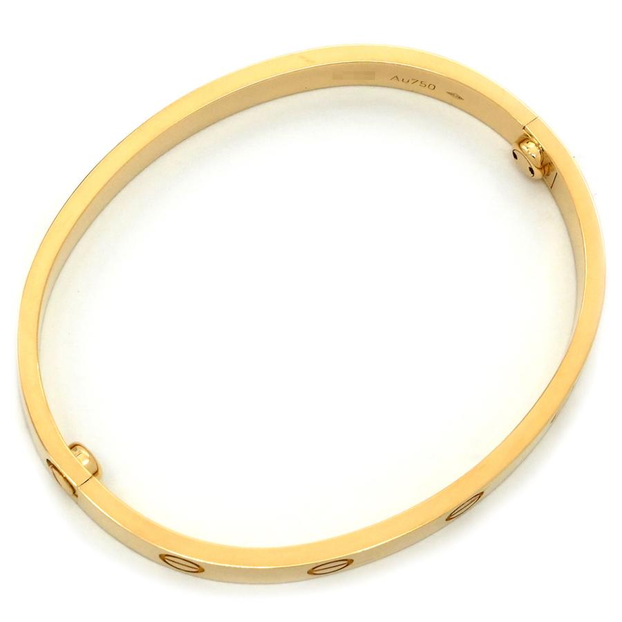 LOVE（Cartier） カルティエ ブレスレット LOVE ラブブレス K18YG