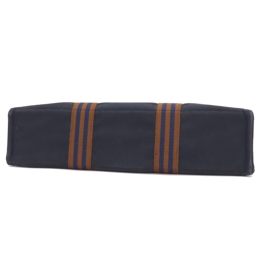 HERMES（エルメス） トートバッグ フールトゥMM キャンバス ネイビー