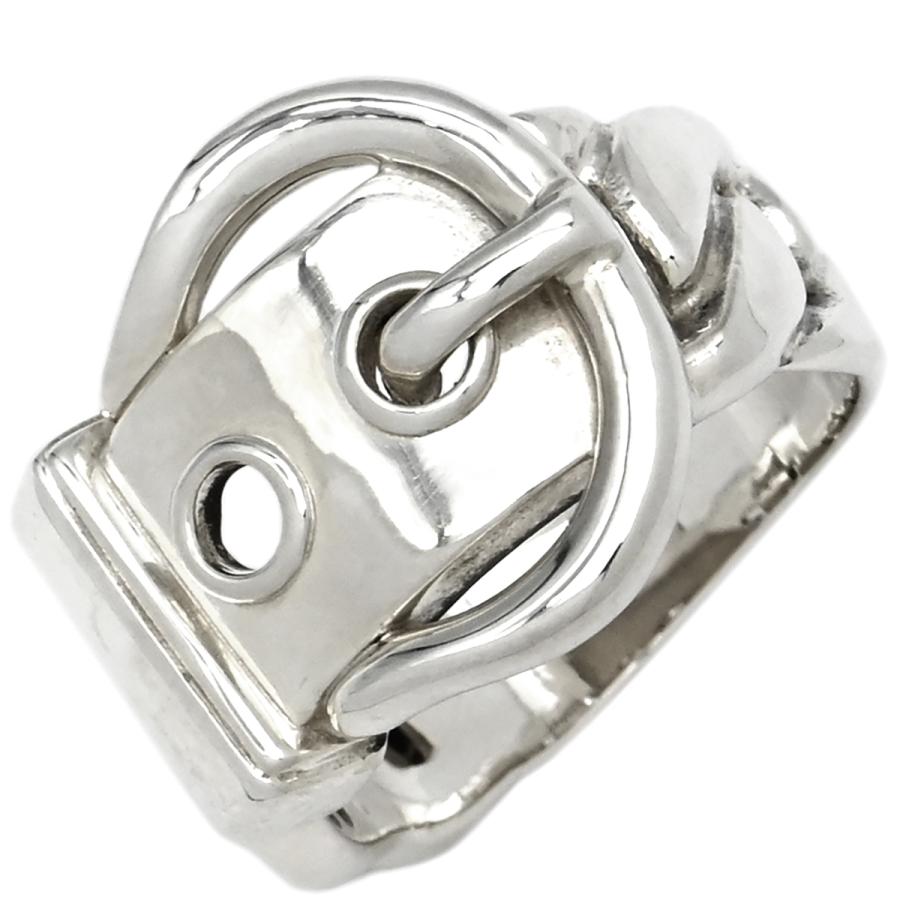 HERMES エルメス リング 指輪 ブックルセリエ シルバー925 シルバー