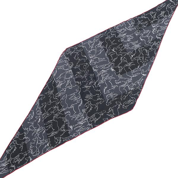 HERMES エルメス ストール ロザンジュ カシミヤ グレー 【LES ETALONS  