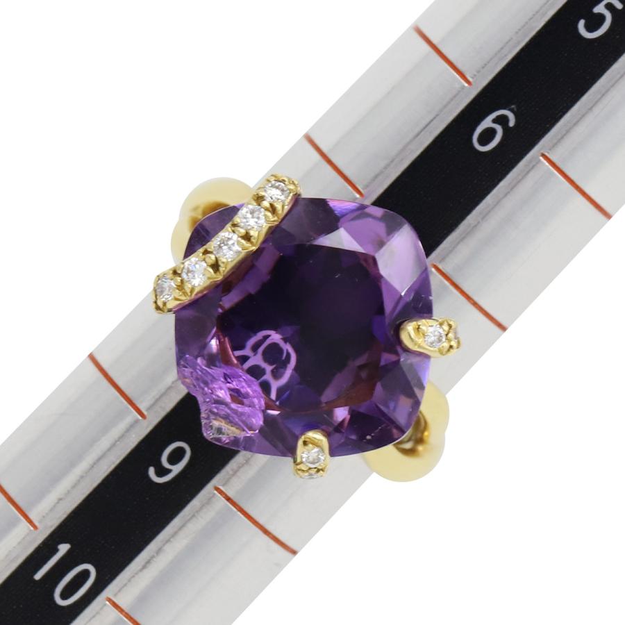 CHANEL（シャネル） リング 指輪 アメジスト ダイヤ リング K18YG