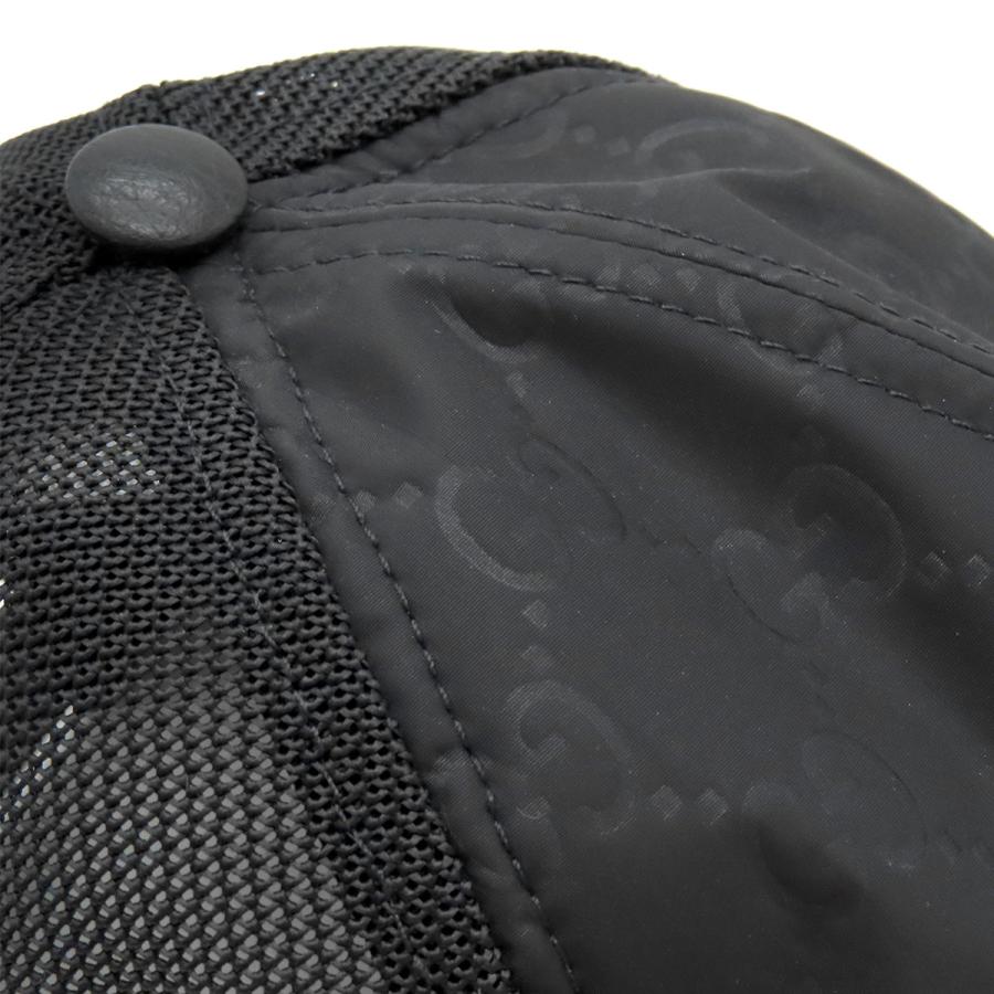 GUCCI グッチ キャップ GG柄 ナイロンメッシュ ナイロン