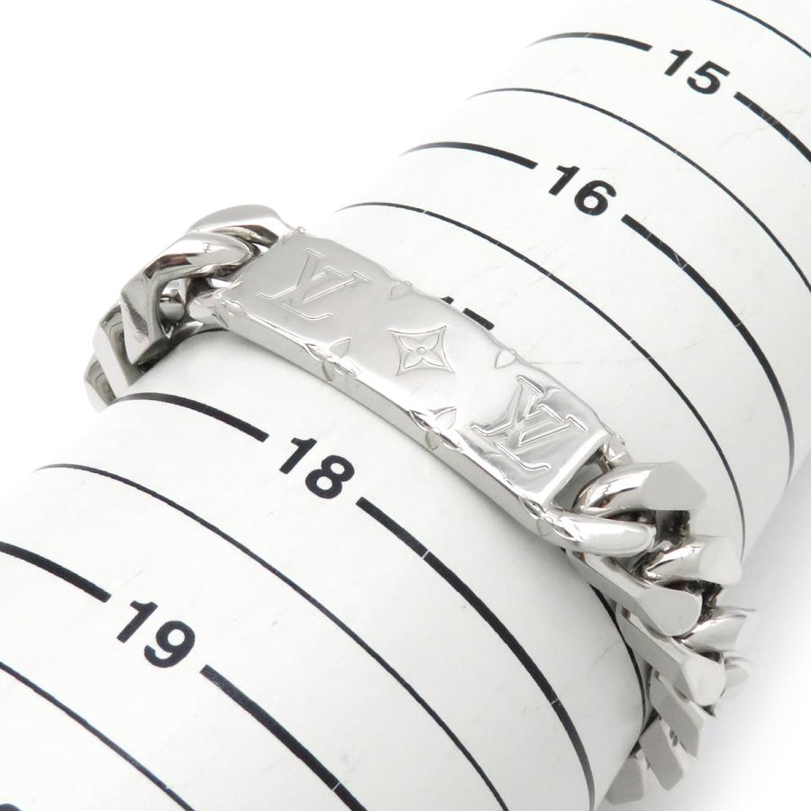 【美品】 ルイヴィトン ブレスレット チェーン w13 LOUIS VUITTON - ルイ ヴィトン ブレスレット モノグラム