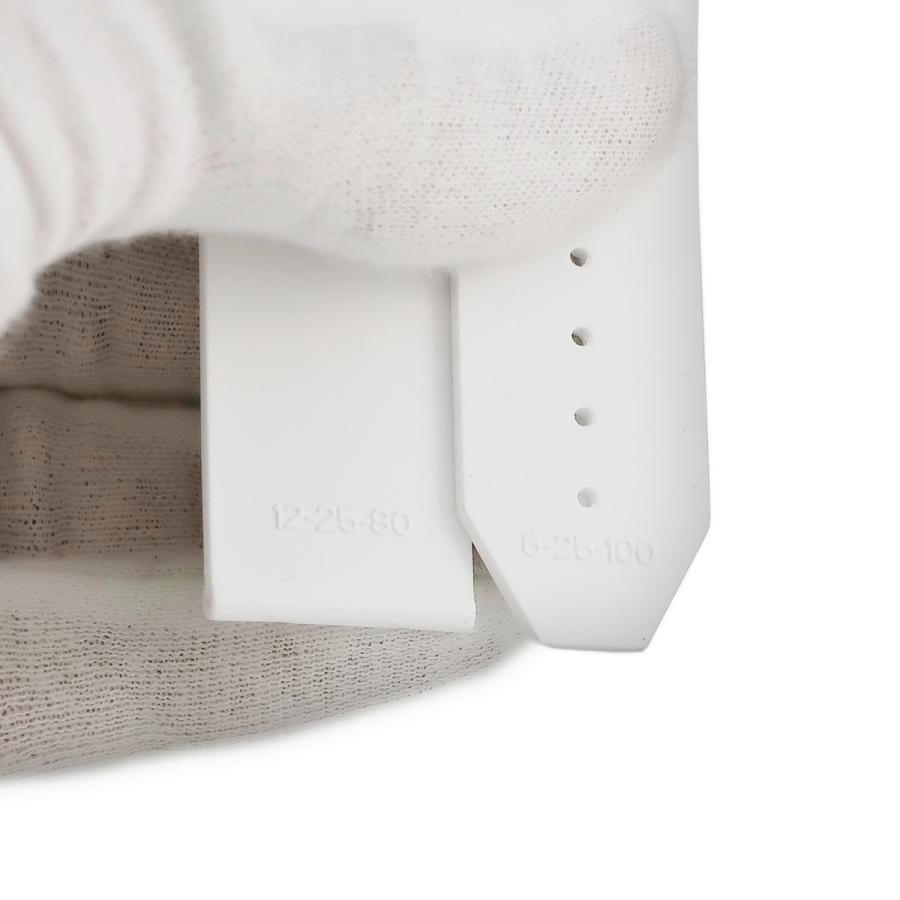 HUBLOTウブロ 純正ラバーストラップ ホワイト HUBLOT ウブロ ビッグバン用 ラバーバンド 未使用 純正 ベルト