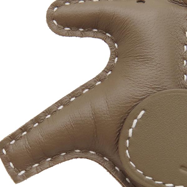 HERMES エルメス バッグチャーム ロデオPM ペガサス グレー