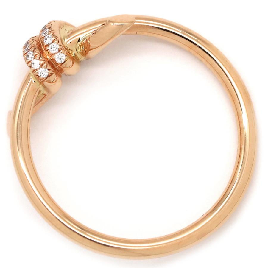 TIFFANY&Co.（ティファニー） リング 指輪 ノット ダイヤリング K18PG