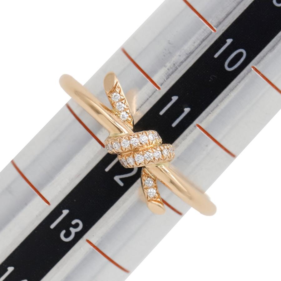 TIFFANY&Co.（ティファニー） リング 指輪 ノット ダイヤリング K18PG