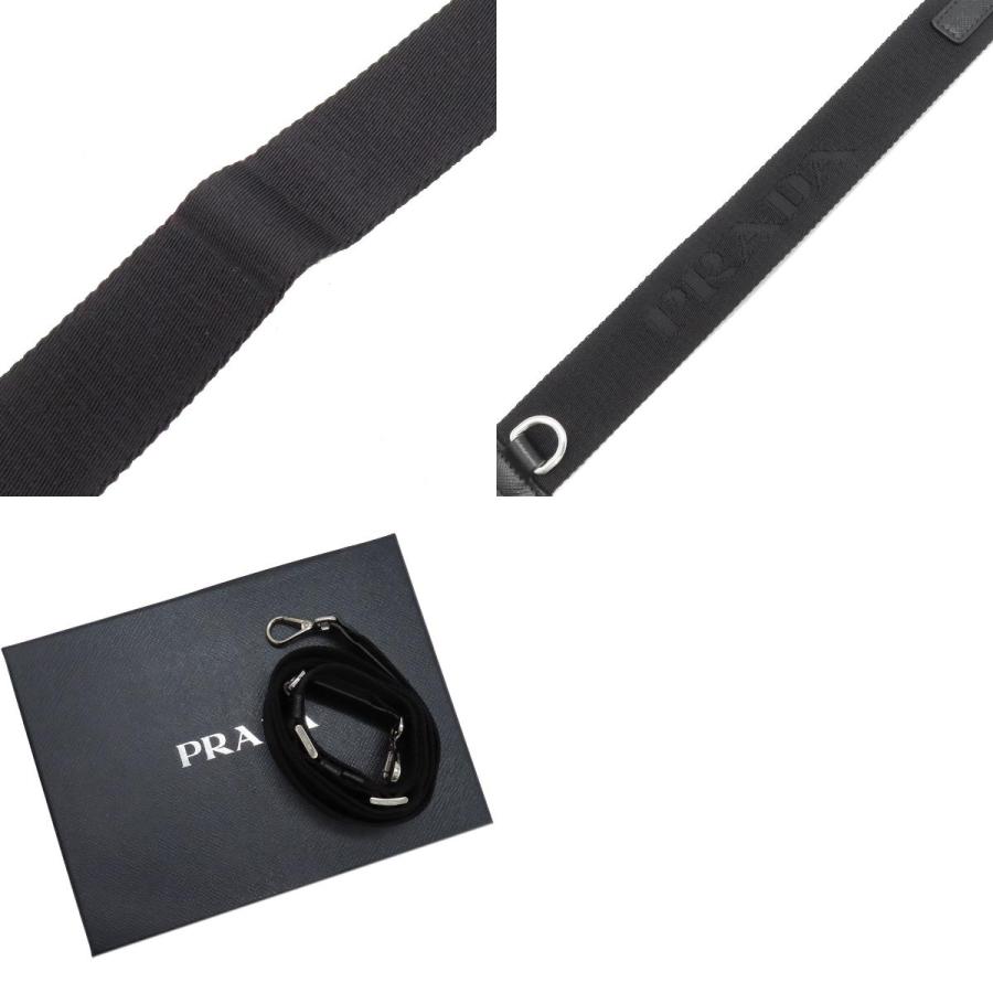 PRADA(プラダ) Re-Nylon三角ポーチ付スマホストラップ ブラック新品 PRADA/プラダ_Men通販 | Re-Nylon スマートフォンケース【送料無料