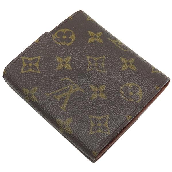 【美品】LOUISVUITTON二つ折り財布 モノグラム ブラウン M61652 楽天市場】ルイ ヴィトン LOUIS VUITTON 財布 Wホック 二つ折り