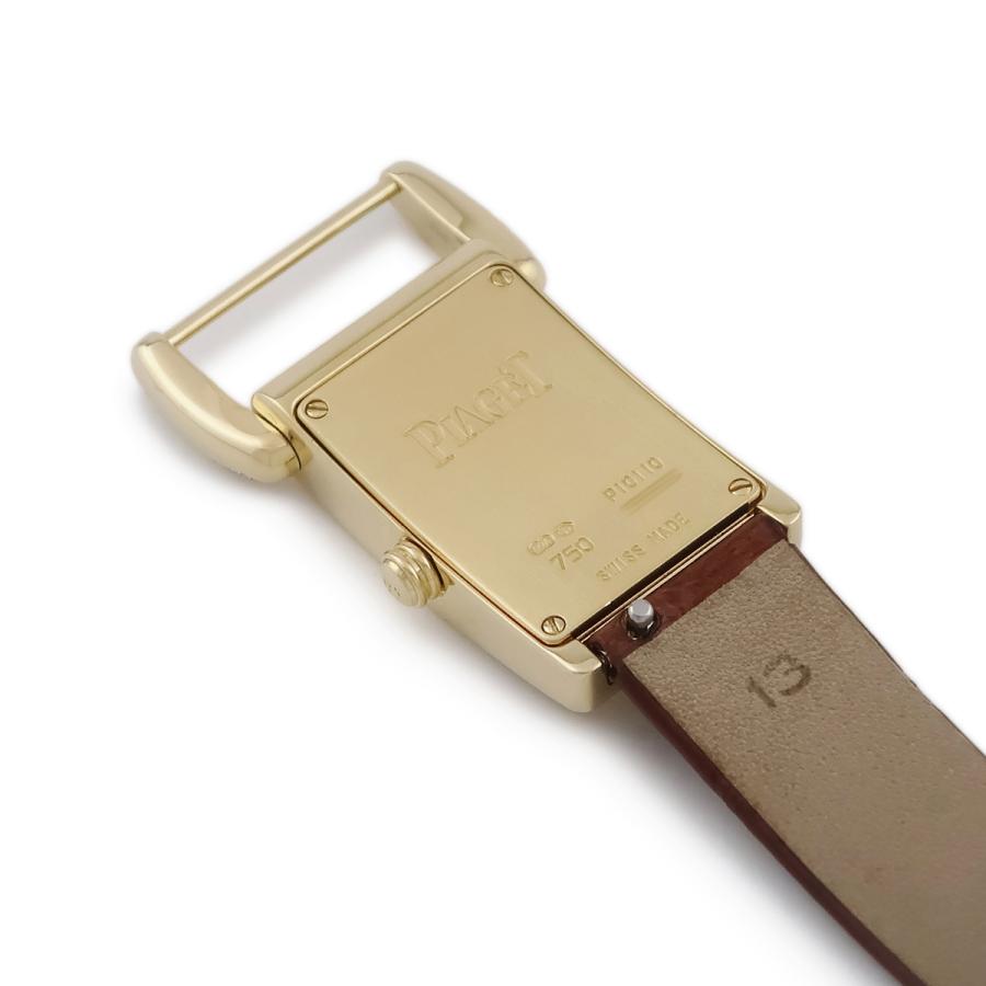 PIAGET 【3年保証】 ピアジェ ミスプロトコール パヴェ P10110 K18YG  