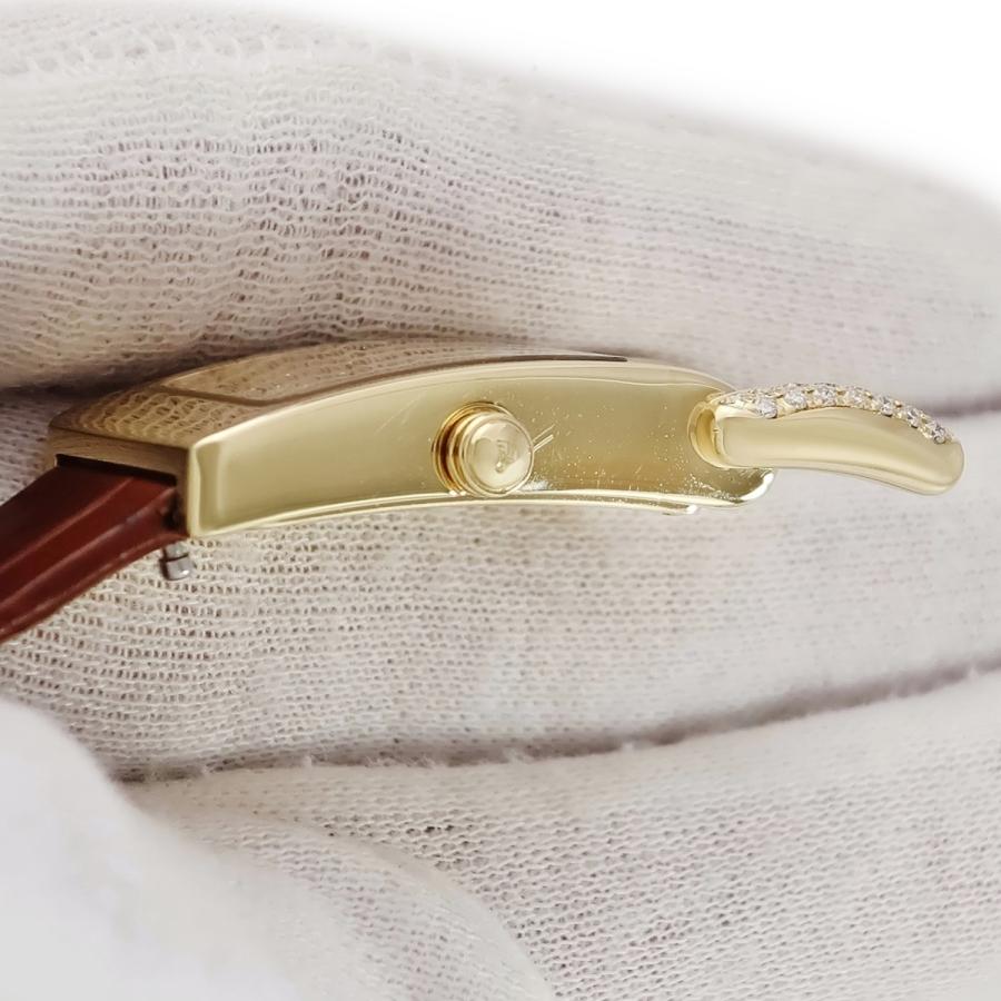 PIAGET 【3年保証】 ピアジェ ミスプロトコール パヴェ P10110 K18YG  