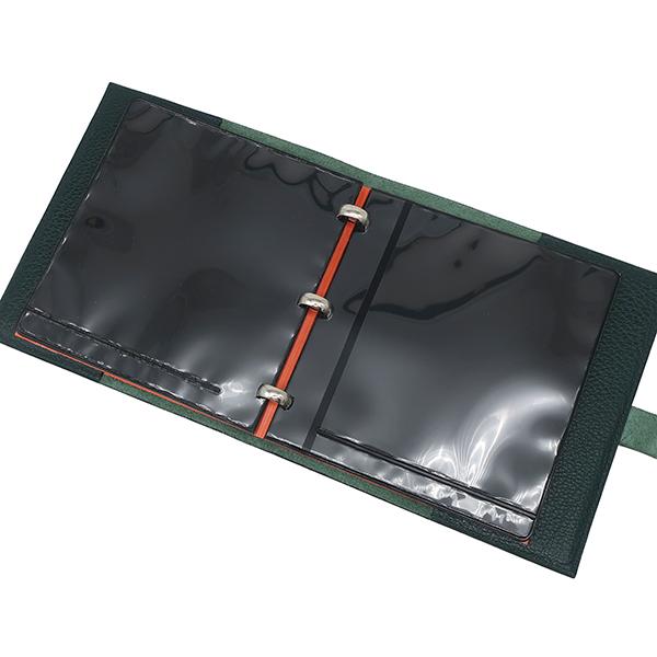 HERMES（エルメス） 小物 CDケース レザー グリーン 緑 ブックタイプ