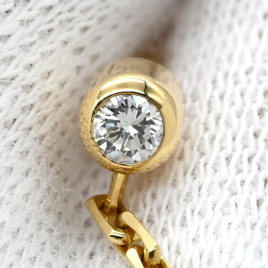 Cartier カルティエ　ラブ　ピアス　美品　k18 ＹＧ　750 バーベル LOVE（Cartier） カルティエ ピアス ラブ LOVE チェーンピアス