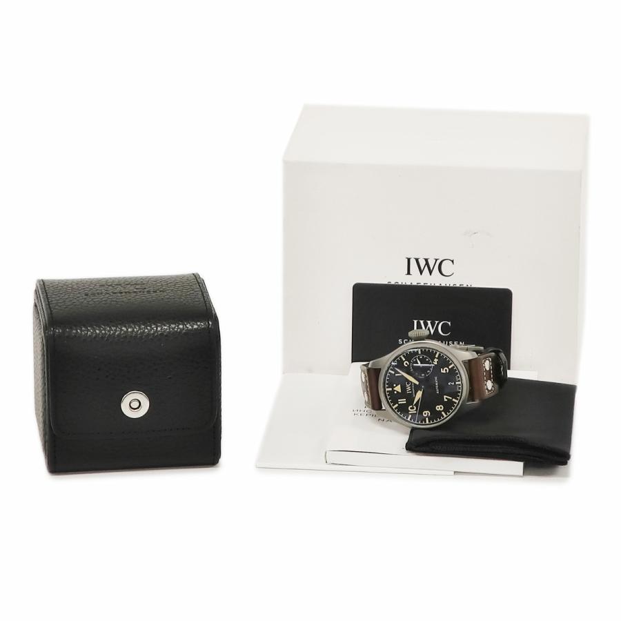 IWC ビッグパイロット ヘリテージ IW501004 ブラック パワーインジケーター 自動巻き メンズ 腕時計 パイロット・ウォッチ 【3年保証】 IWC ビッグパイロット ヘリテージ
