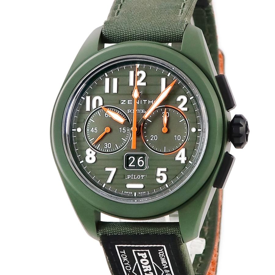 ZENITH（ゼニス） 【3年保証】 パイロット ビッグデイト フライバック