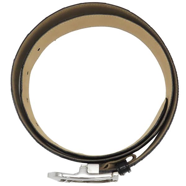 【 新品 未使用 】Cartier 黒 アリゲーターベルト Cartier（カルティエ） ベルト アロンジェ アリゲーター ブラック 黒