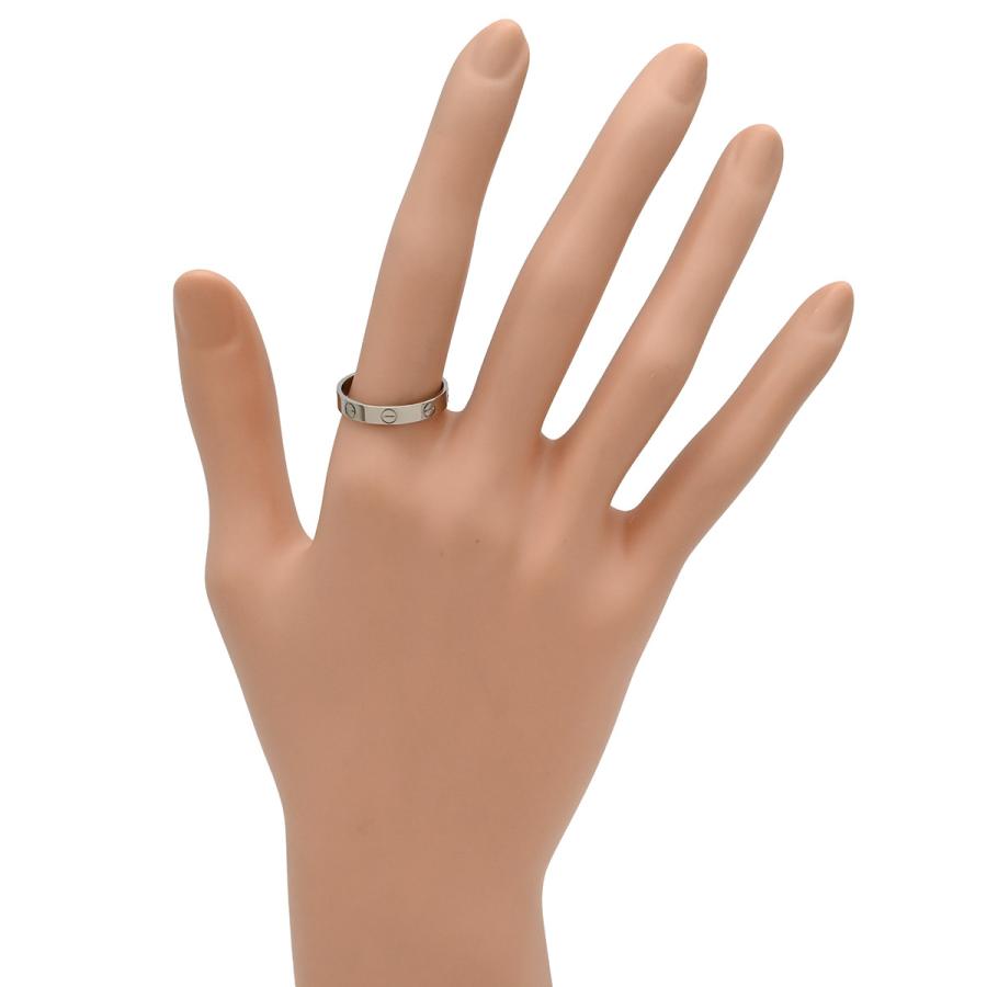 LOVE（Cartier） カルティエ リング 指輪 ミニラブリング K18WG