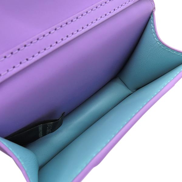 セルペンティ ブルガリ バッグチャーム フォーエバー レザー パープル
