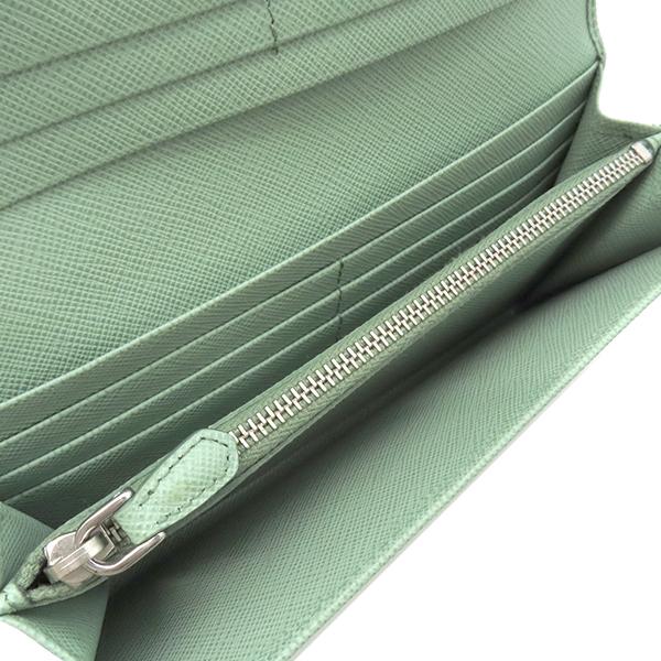 SAFFIANO（PRADA） プラダ 長財布 リボン フラップ ウォレット 