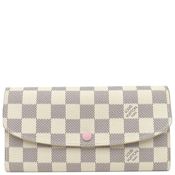 パリ店限定】LOUIS VUITTON ダミエ・キャンバス 長財布 ホワイト