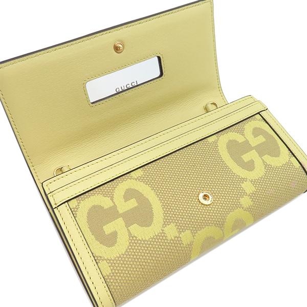 GUCCI（グッチ） チェーンウォレット GGジャンボ オフィディア 
