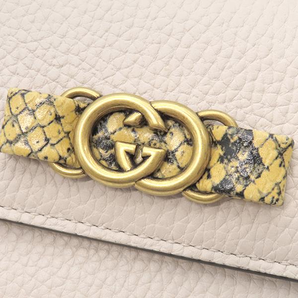 GUCCI（グッチ） 長財布 インターロッキングG パイソン ウォレット