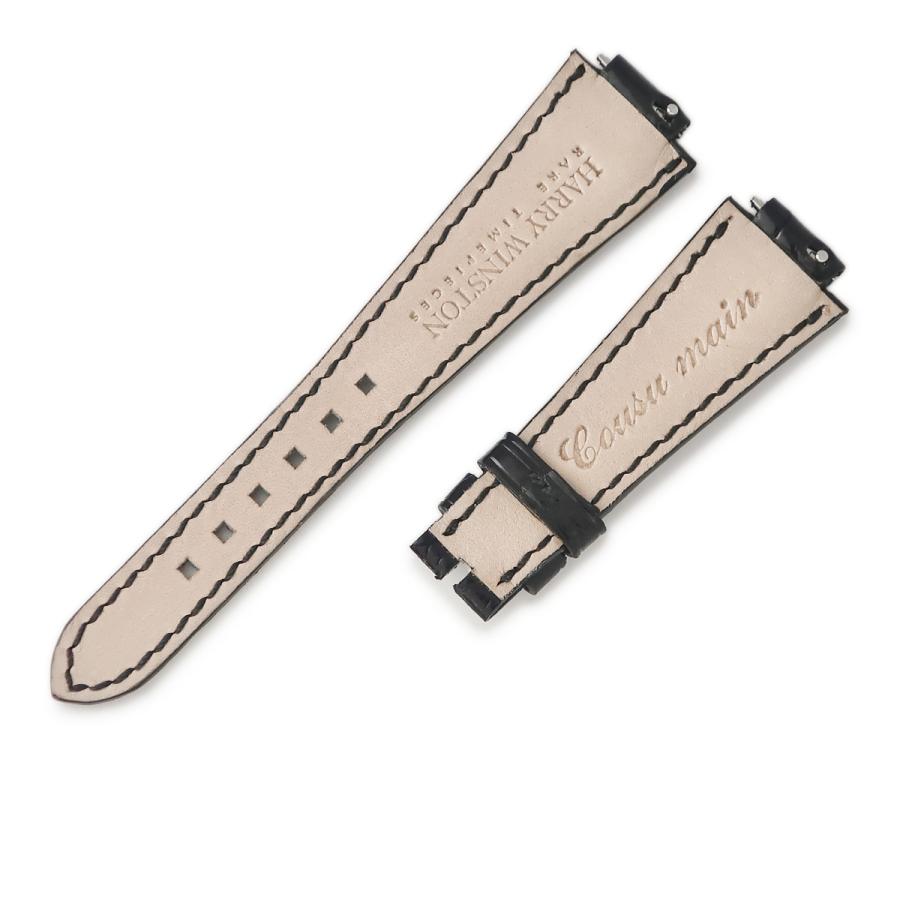 ハリーウィンストン アベニュー 純正ベルト クロコダイル レザー 11mm ハリー・ウィンストン（HARRY WINSTON） プルミエール用 クロコバンド