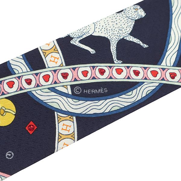 エルメス スカーフ ツイリー シルク マルチカラー 新品 未使用