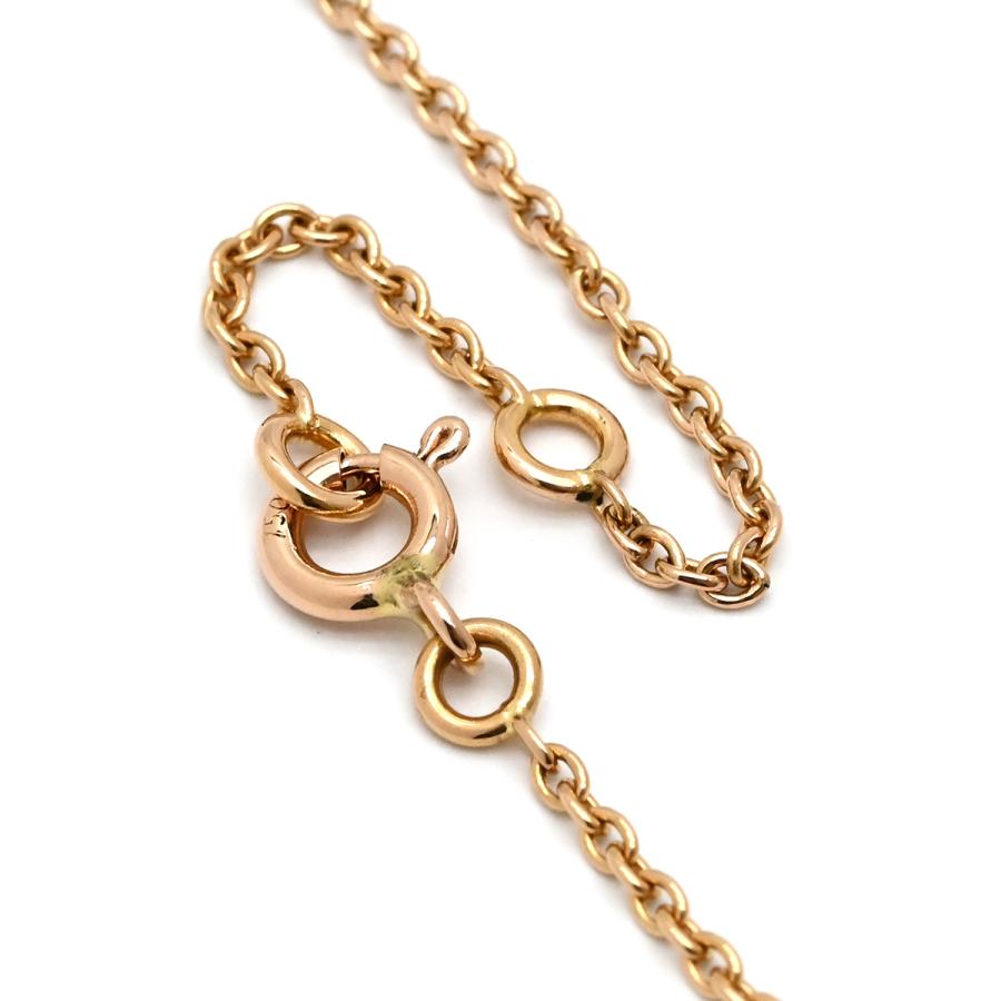 エルメス HERMES ネックレス アミュレット コンスタンス ピンク