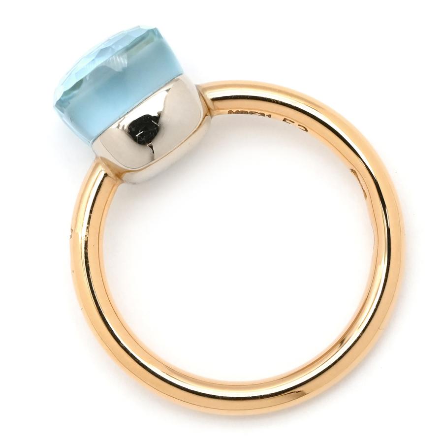 最終のお値下げポメラート　ブルー　ヌードリング　サイズ7号 最終のお値下げポメラート ブルー ヌードリング サイズ7号