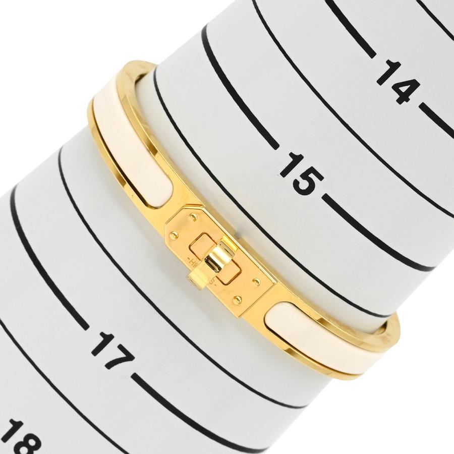 HERMES エルメス ブレスレット ミニ クリック ケリー GP ホワイト 