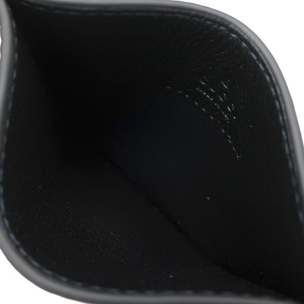 GG グッチ カードケース GGマーモント レザー ブラック 名刺入れ