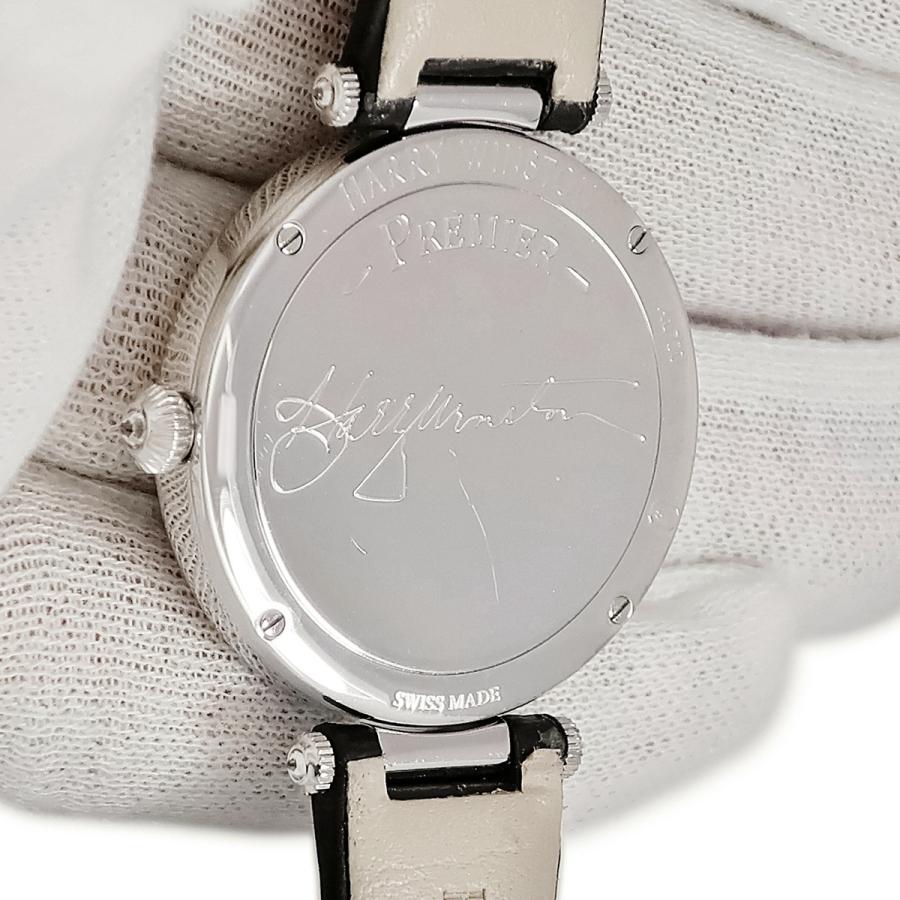 ハリーウィンストン プルミエール 31mm PRNQHM31WW001 K18WG無垢 純正ダイヤ シェル バー クオーツ レディース 腕時計 ハリー・ウィンストン（HARRY WINSTON） 【3年保証】 プルミエール