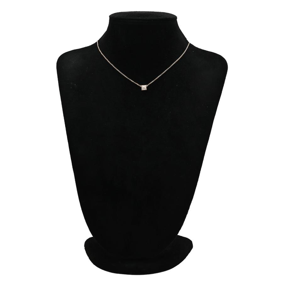 HERMES エルメス ネックレス クルー ドゥ H PM K18PG ゴールド