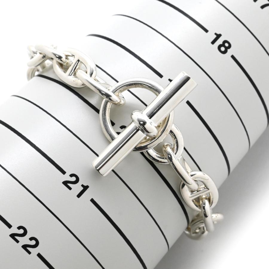 mattyo ブレスレット シルバー925 シェーヌダンクル HERMES シェーヌダンクル ブレスレット GM/13コマ シルバー 925