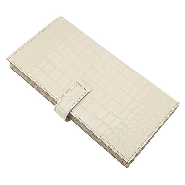 HERMES（エルメス） 長財布 ベアン ベアンスフレ アリゲーターマット